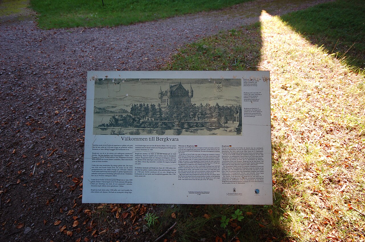 Bergkvara slottsruin